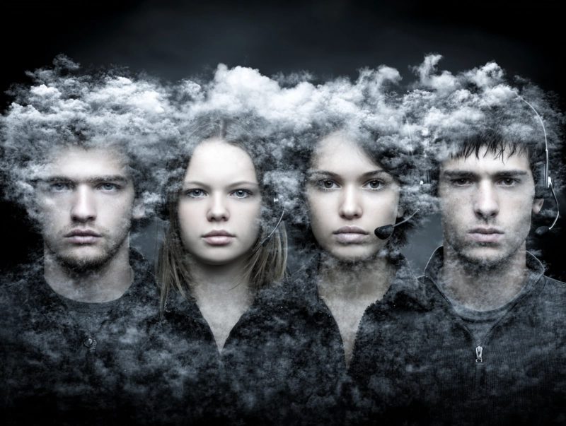 imagen conceptual de llamadas no deseadas