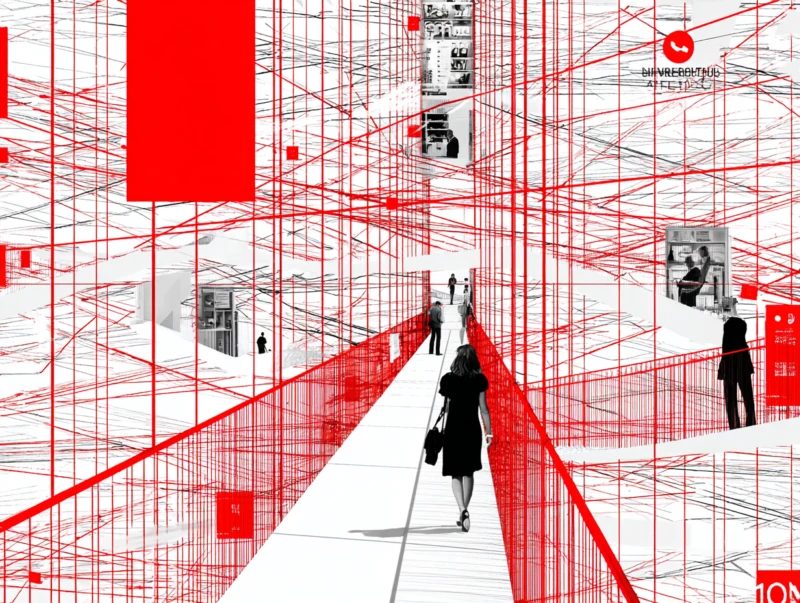 Imagen conceptual sobre cómo el proceso de reclutamiento está roto