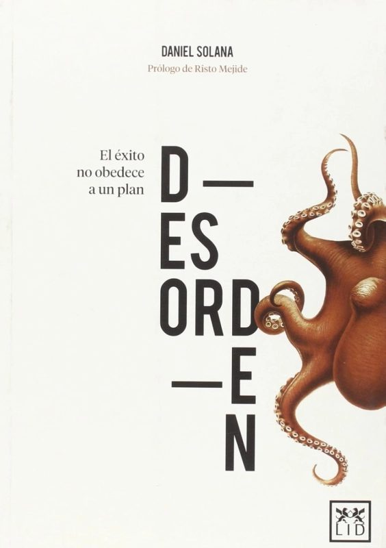 portada del libro desorden de Daniel Solana donde recupera el concepto de metis pensamiento creativo e intuición