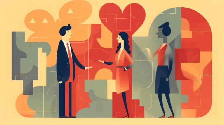 imagen conceptual de la sinergia entre marketing y ventas