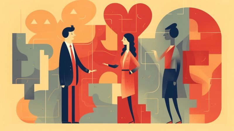 imagen conceptual de la sinergia entre marketing y ventas