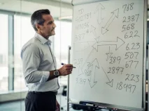 imagen de un ejecutivo intentando crecer sin estrategia de marketing